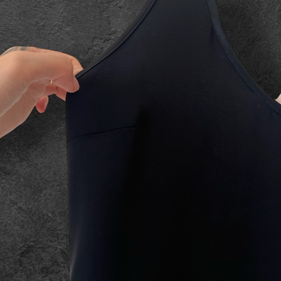 A.L.C. Black/White Baez Racerback Colorblock Contrast Mini Dress Size 6 - Picture 9 of 15